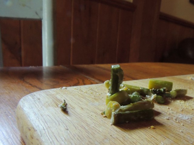 rejected asparagus